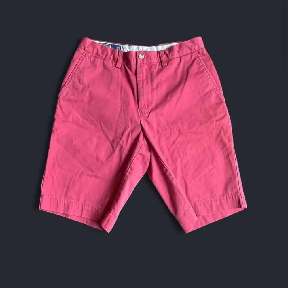 Polo Ralph Lauren Shorts Men’s 30 Hot Pink Red 10” Chino